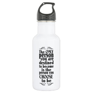 Botella De Agua ELECCIÓN Motivadora