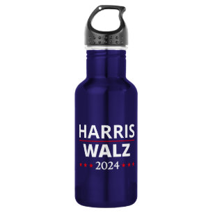 Botella De Agua Elecciones Harris Walz 2024 III