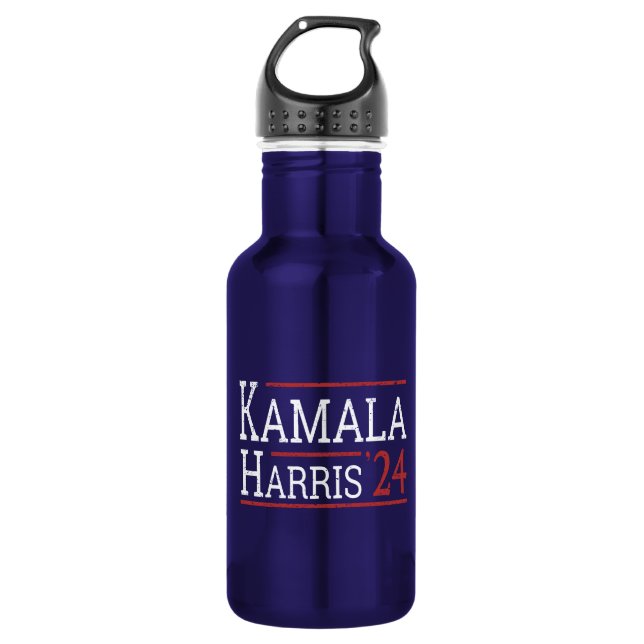 Botella De Agua Elecciones Kamala Harris 2024 I (Anverso)