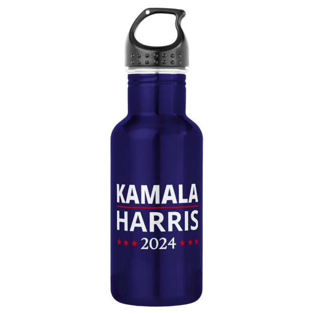Botella De Agua Elecciones Kamala Harris 2024 III (Anverso)