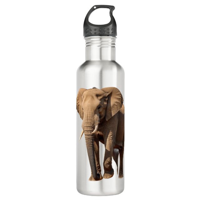 Botella De Agua Elefante Africano (Anverso)