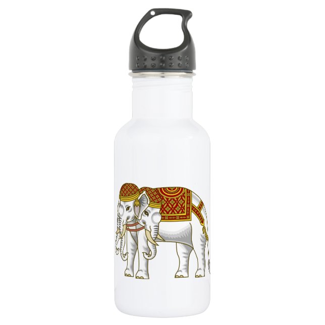 Botella De Agua Elefante blanco Erawan tailandés (Anverso)
