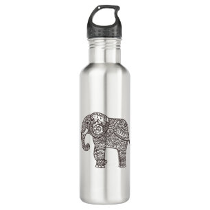 Botella De Agua Elefante decorativo del estilo