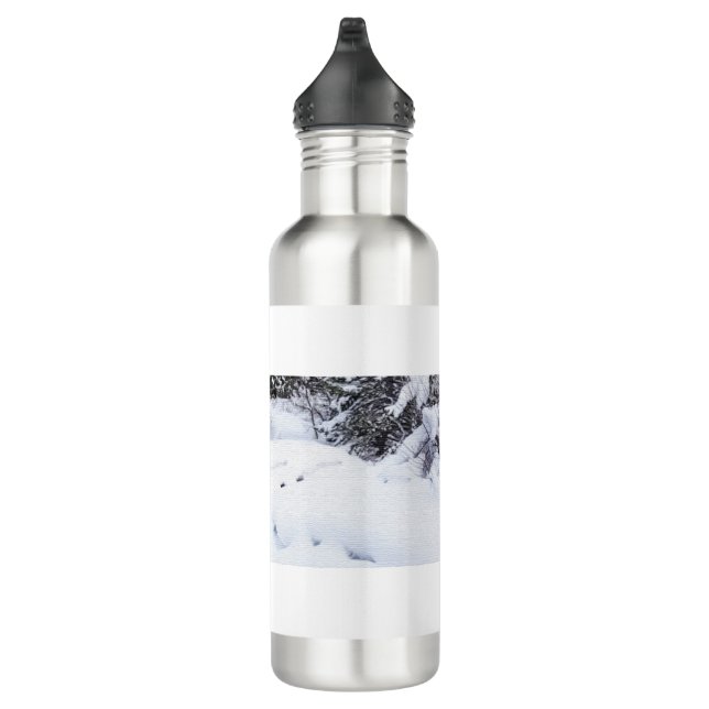 Botella De Agua Elegant Nature Coffee Mug - Editable (Derecha)
