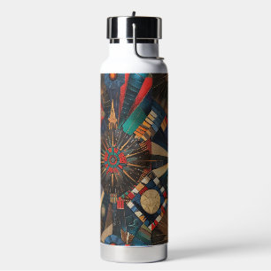 Botella De Agua Elegante Blue "Ancient Indigenous Chronicles" Insu