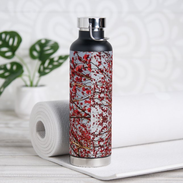 Botella De Agua Elegante flor de Moda (Yoga)