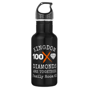 Botella De Agua Elegante habitación familiar KINGDOM DIAMONDS FR61