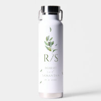 Elegante rama de hojas de oliva toscana de acuarel