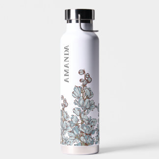 Botella De Agua Elegante regalo de cumpleaños personalizado,Larksp