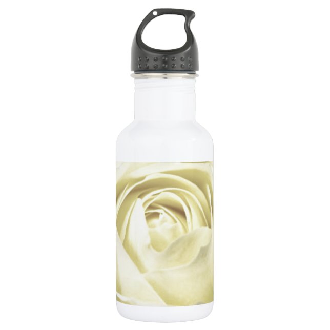 Botella De Agua Elegante Rosa crema (Anverso)