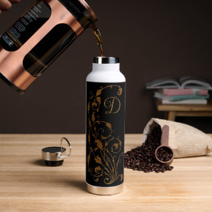 Botella De Agua Elegante, vintage, victoriano Steampunk personaliz