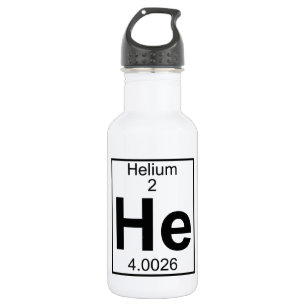 Botella De Agua Elemento 002 - Él - helio (lleno)