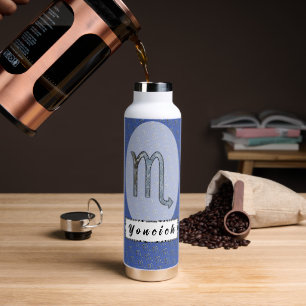 Botella De Agua Elemento de símbolo de escorpio zodiaco por Kennet