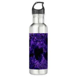 Botella De Agua Elephant Ear Leaf Deepest Purple