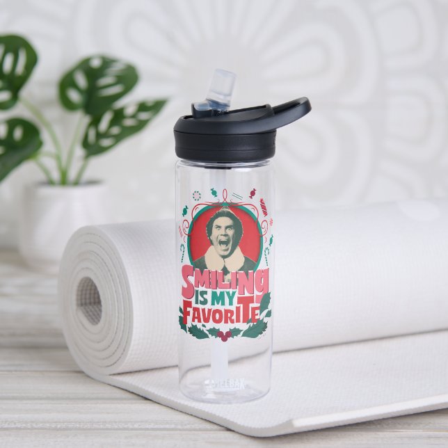 Botella De Agua Elf - Sonreír es mi favorito (Yoga)