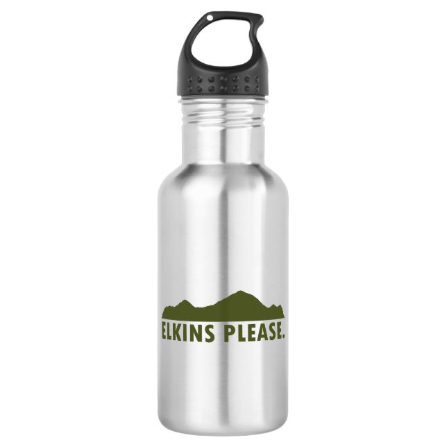 Botella De Agua Elkins West Virginia Please (Anverso)