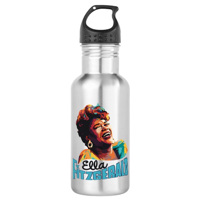 Botella De Agua Ella Fitzgerald (Anverso)