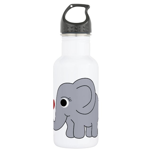Botella De Agua Ellie Elephant (Anverso)