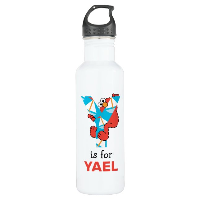 Botella De Agua Elmo Alphabet | Y Yacht (Anverso)