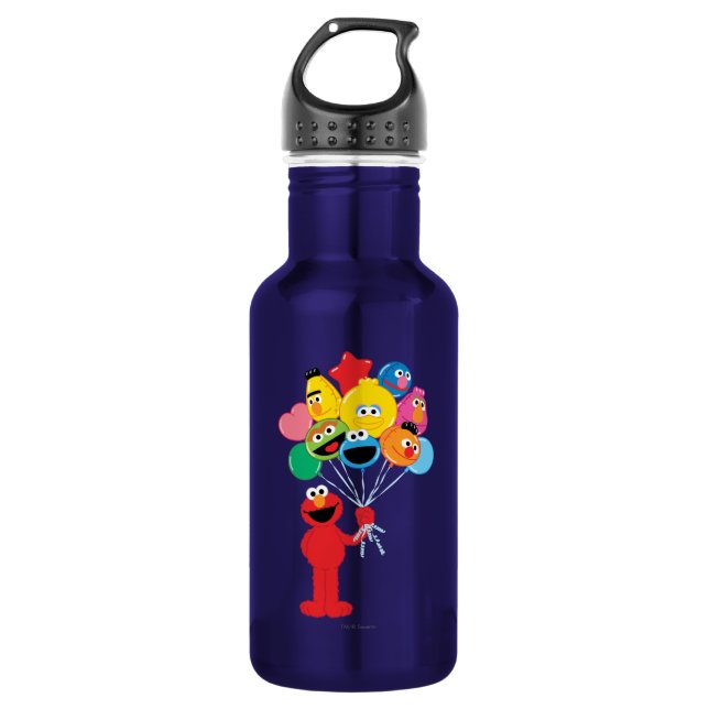 Botella De Agua Elmo Balloons (Anverso)