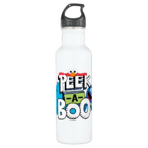 Botella De Agua Elmo, Cookie y Grover   Peek-a-Boo