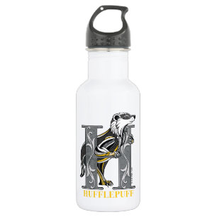 Botella De Agua Emblema cruzado HUFFLEPUFF™