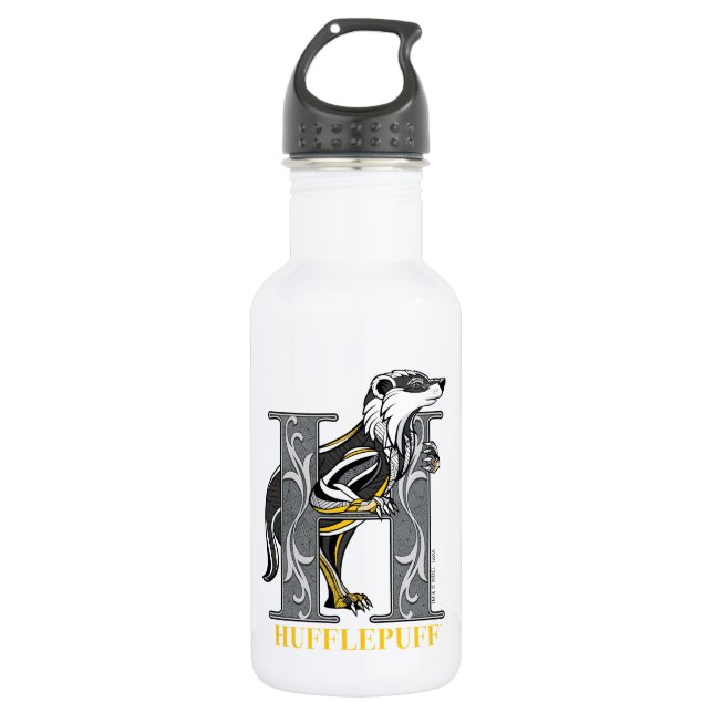 Botella De Agua Emblema cruzado HUFFLEPUFF™ (Anverso)