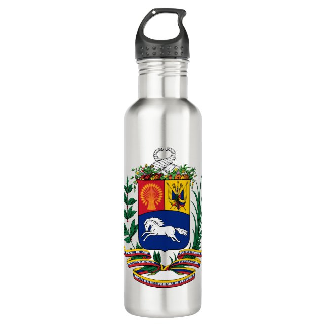 Botella De Agua emblema de venezuela (Anverso)