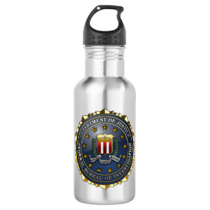 Botella De Agua Emblema del FBI