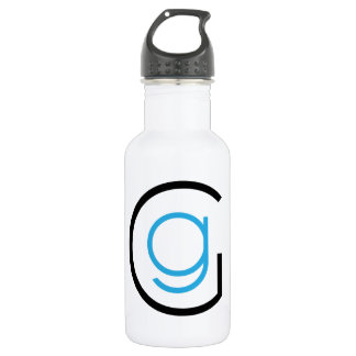 Botella De Agua Emblema del logotipo del GG