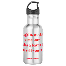 Botella De Agua Empowering quotes