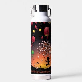 Botella de agua - En el flujo