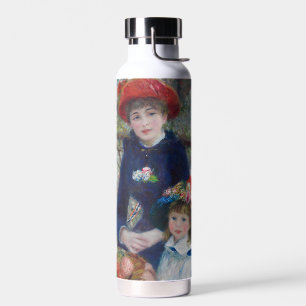 Botella De Agua En la Terraza, Retrato Impresionista, Renoir