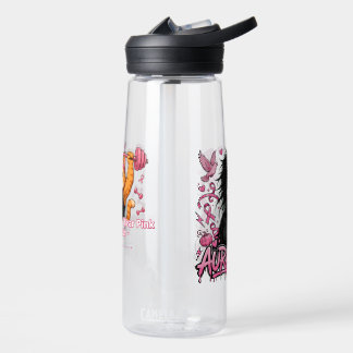 Botella De Agua En Octubre Nos Vestimos de Rosa - Aura +1000 Gym C