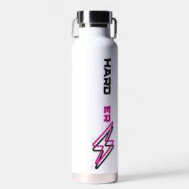 Botella De Agua Energía de Gimnasio Relámpago | Fitness Moderno