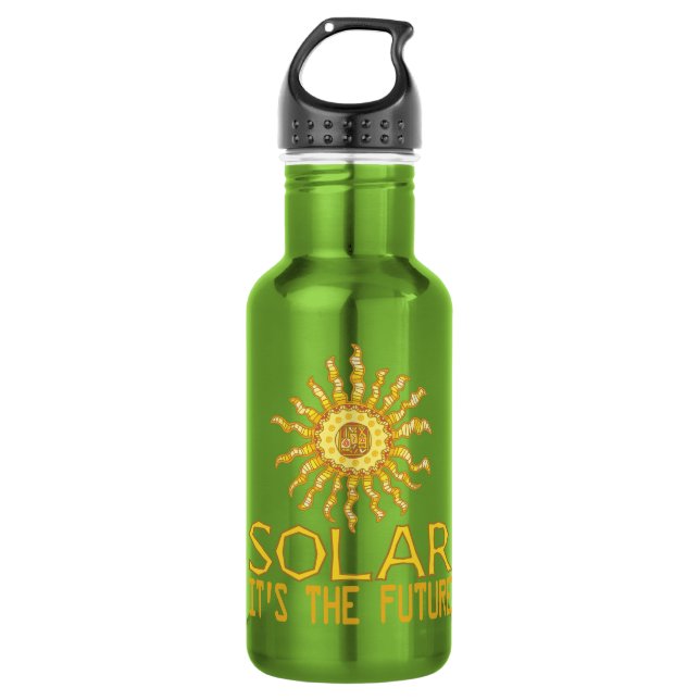 Botella De Agua Energía solar (Anverso)