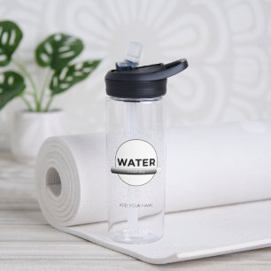 Botella De Agua Energía Solar Cotización de Agua   Nombre Personal