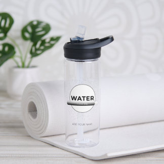 Botella De Agua Energía Solar Cotización de Agua | Nombre Personal
