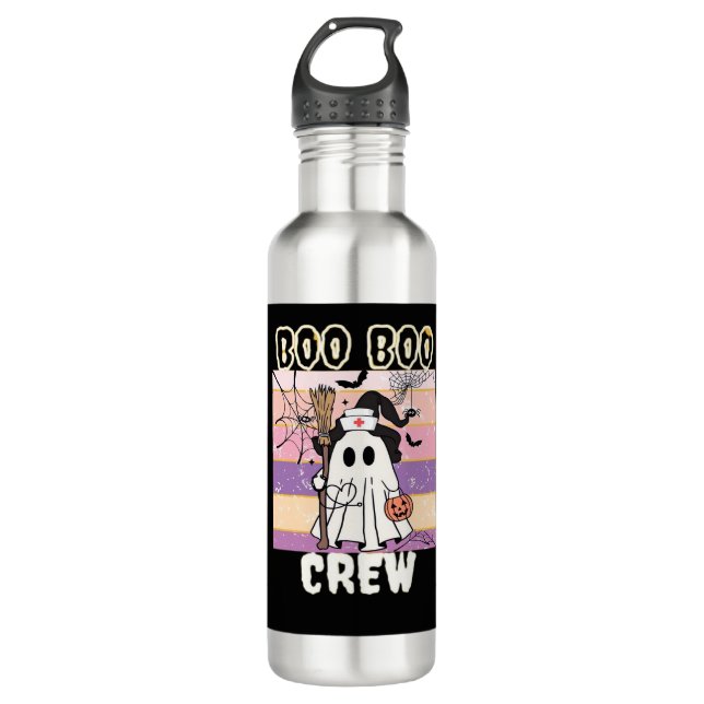 Botella De Agua Enfermera fantasma de Boo Boo Crew Halloween Esenc (Anverso)