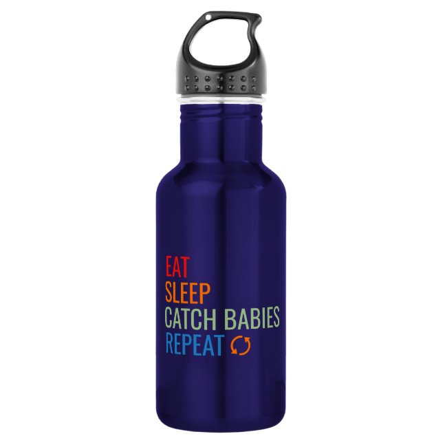 Botella De Agua Enfermera partera (Anverso)