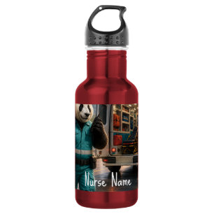 Botella De Agua Enfermera Personalizada y Tripulación de Hospital