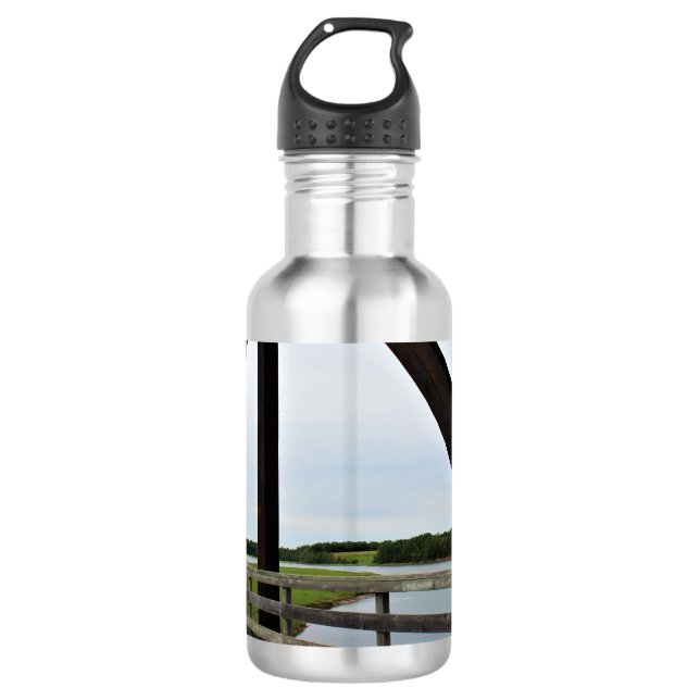 Botella De Agua Entre las barras del moho (Anverso)