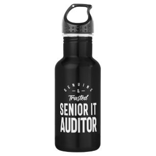Botella De Agua Entrega de títulos de trabajo de auditor superior 