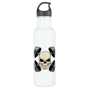Botella De Agua Entrenamiento de Skull Strength Dumbbels