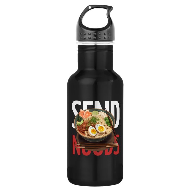 Botella De Agua Enviar Fideos  (Anverso)