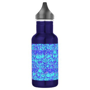 Botella De Agua envoltorio de burbujas de pop art