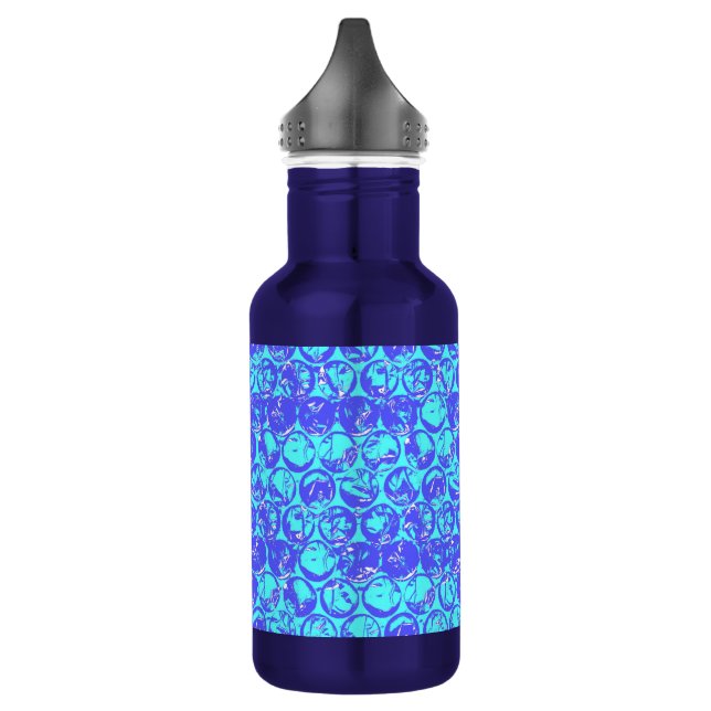 Botella De Agua envoltorio de burbujas de pop art (Izquierda)