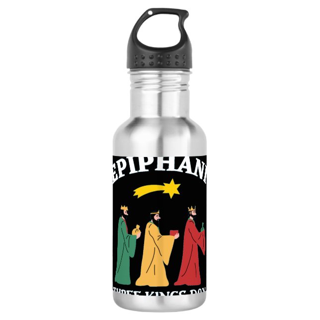 Botella De Agua Epifani Tres Reyes (Anverso)