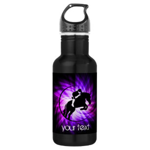 Botella De Agua Equestrian púrpura