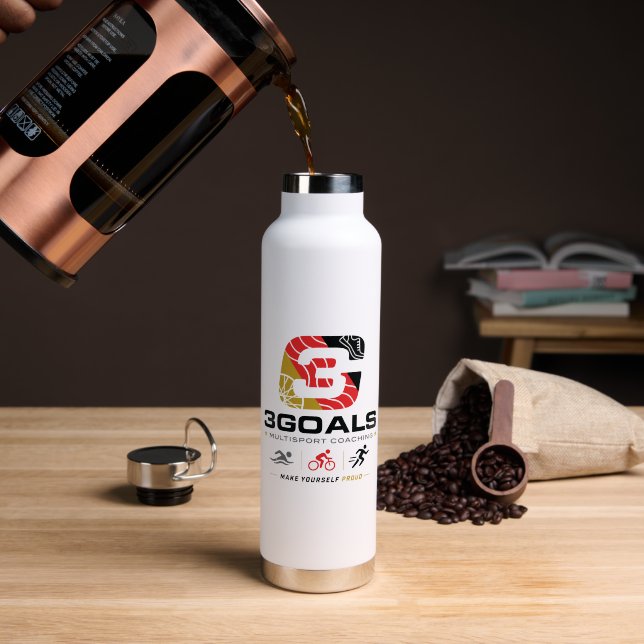 Botella De Agua Equipo 3G (Café (girado))